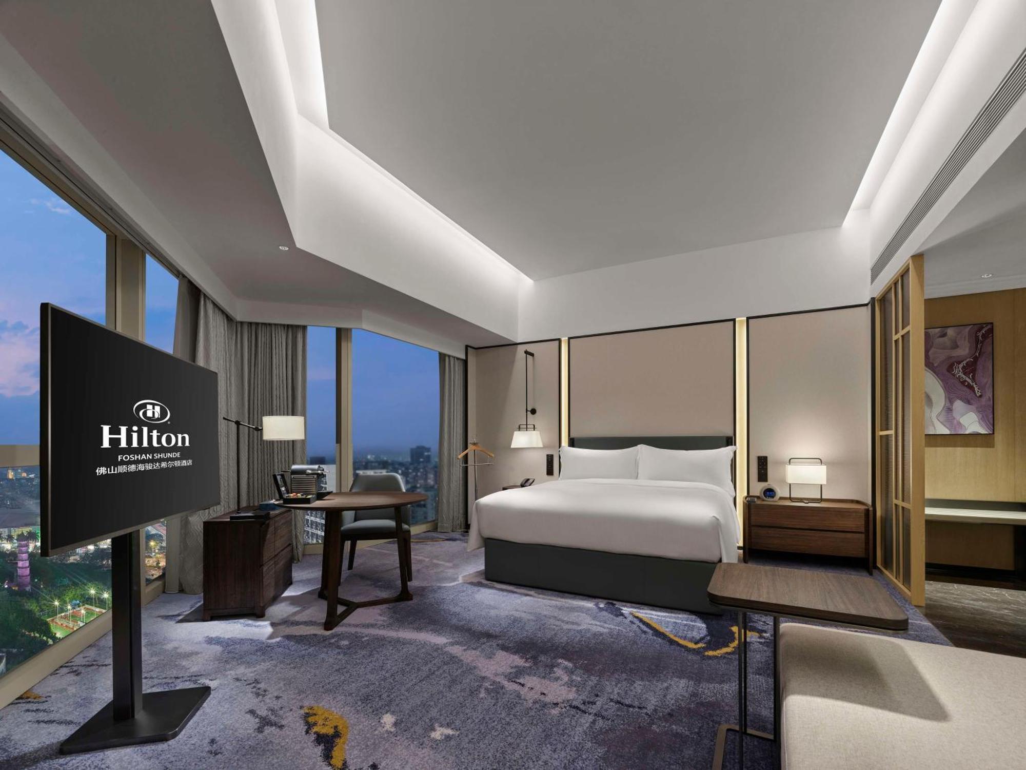 Hilton Foshan Shunde - Shuttle Bus To Canton Fair Hotell Exteriör bild